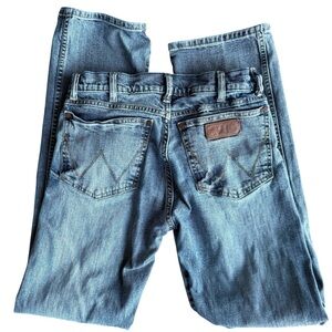 Wrangler Retro Slim Boot 29x34 Greeley 5 Pocket Zip Button Denim Jean EUC